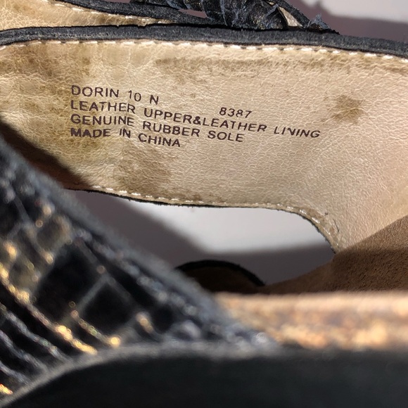 Abeo Dorin Leather Comfort Slides - Picture 8 of 9